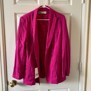 Pink blazer